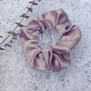 Purple pastel scrunchie